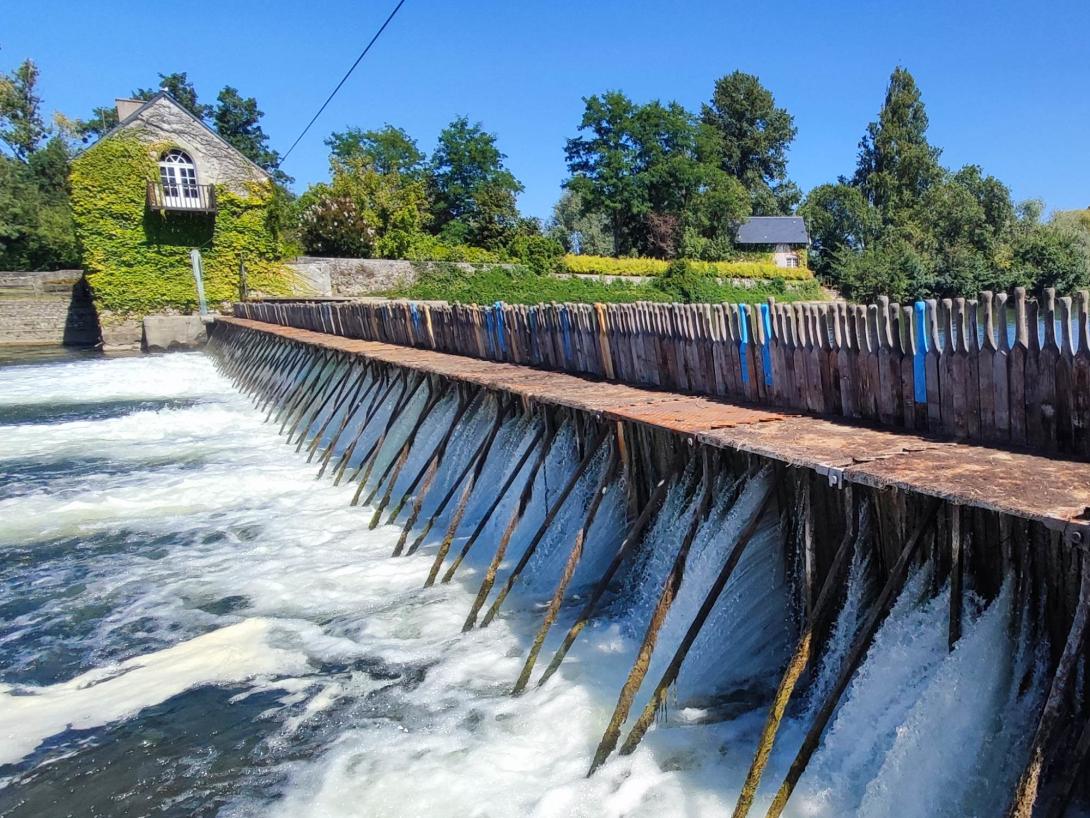 Barrage à aiguilles de Nitray © Pascal Ferren